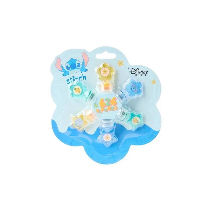 Stitch 6 PCS Stamps Set