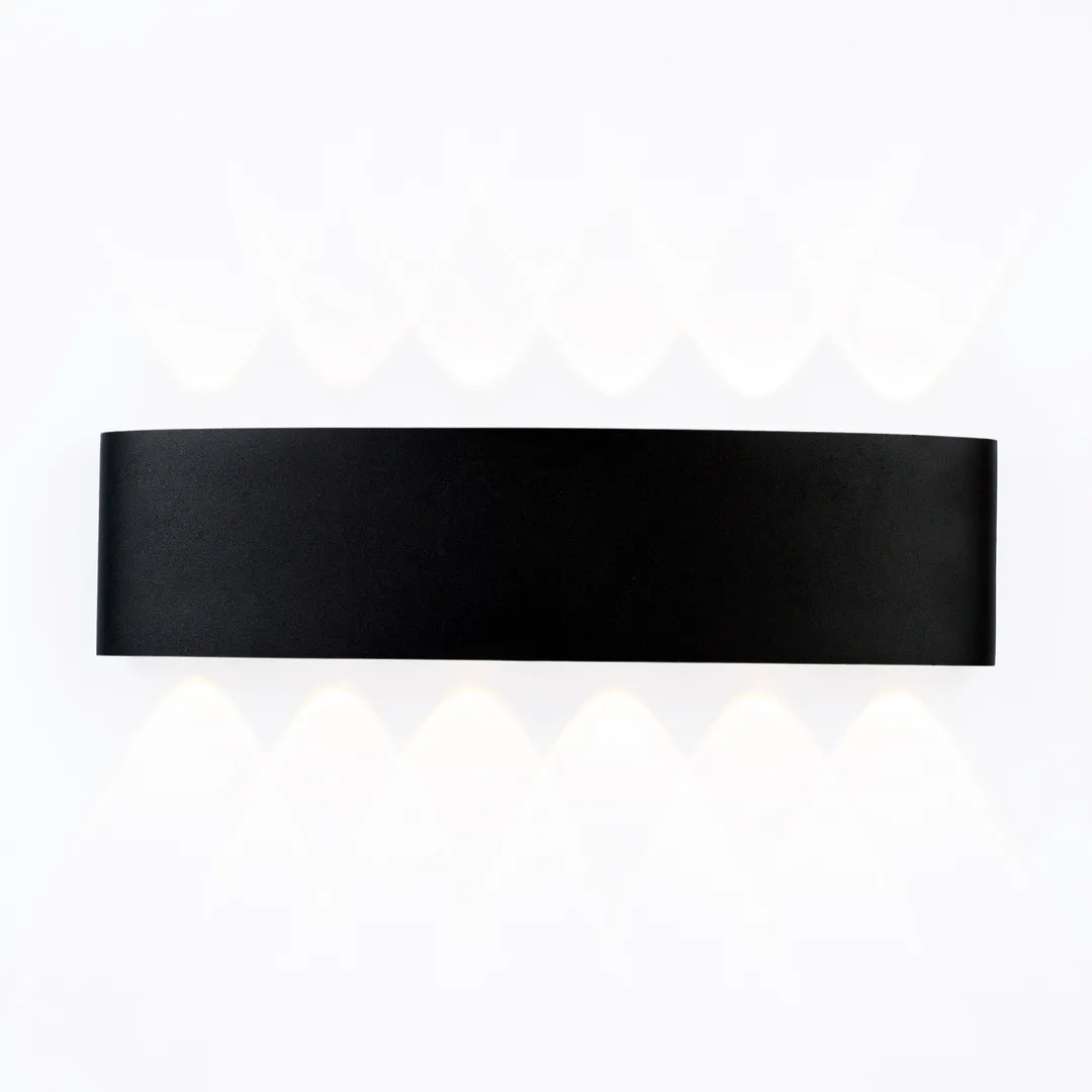 CLEVER LED Wall Lamp BLACK OUT320x80x35mm