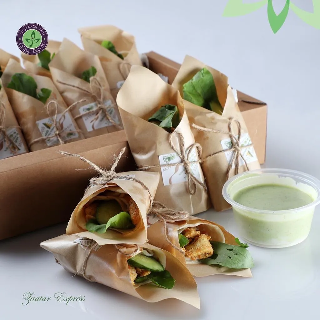Arabic shawarma box