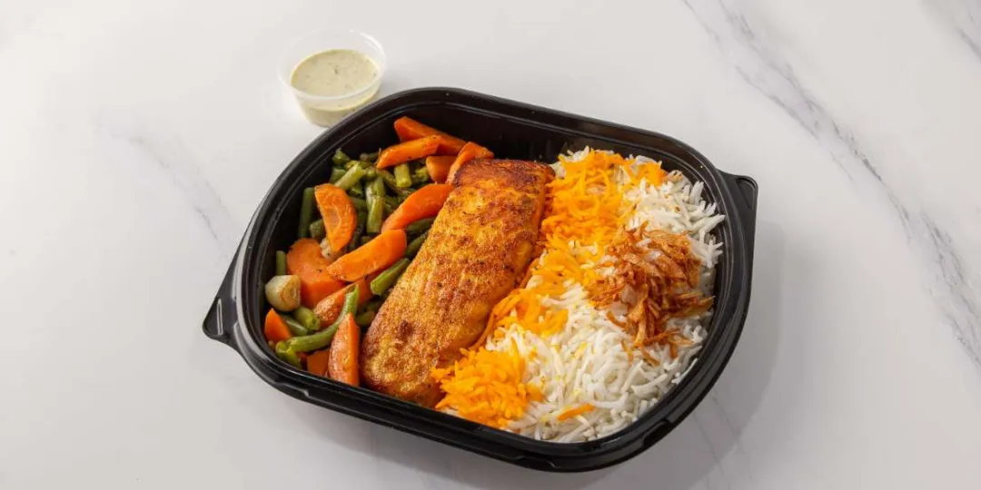 Grilled salmon