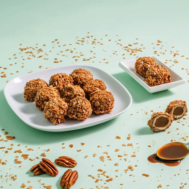 Crunchy Caramel Pecan Bites (28) pcs
