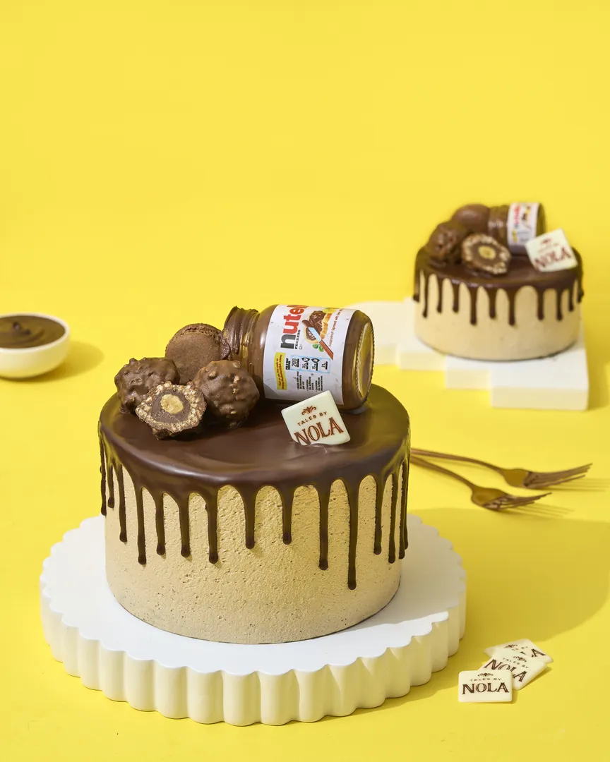 Nutella Crunchy Cake