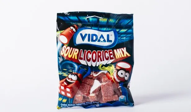 Vidal Sour Licorice Mix 100G