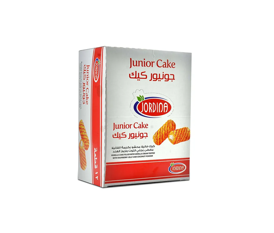 Jordina Cake with Vanilla and Coconut Powder 12 Pieces x 45g
