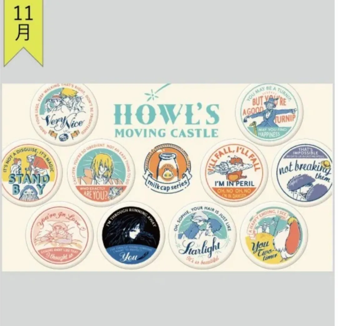 Milk cap series blind badge