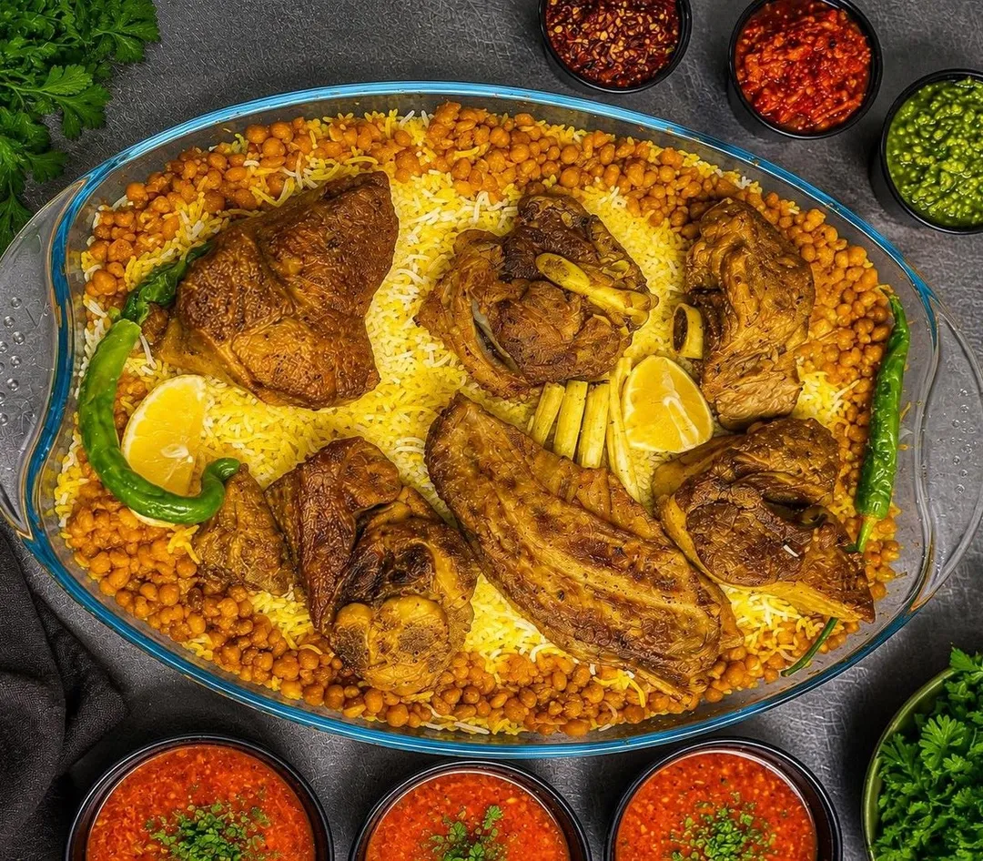 Pyrex Machbous Meat