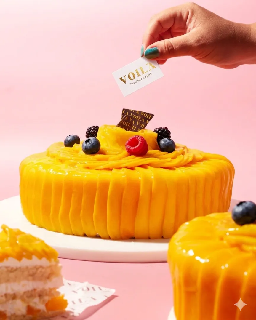 Classic Mango Cake
