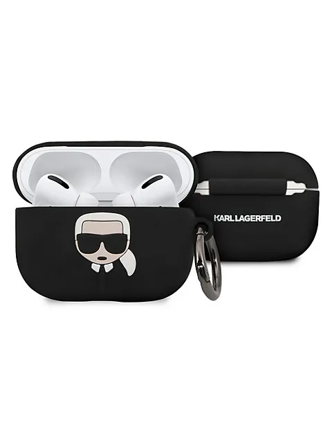 Karl Lagerfeld - Embossed 3D Logo AirPods Pro Case Cover