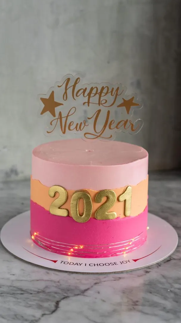 Three Colors New Year Cake