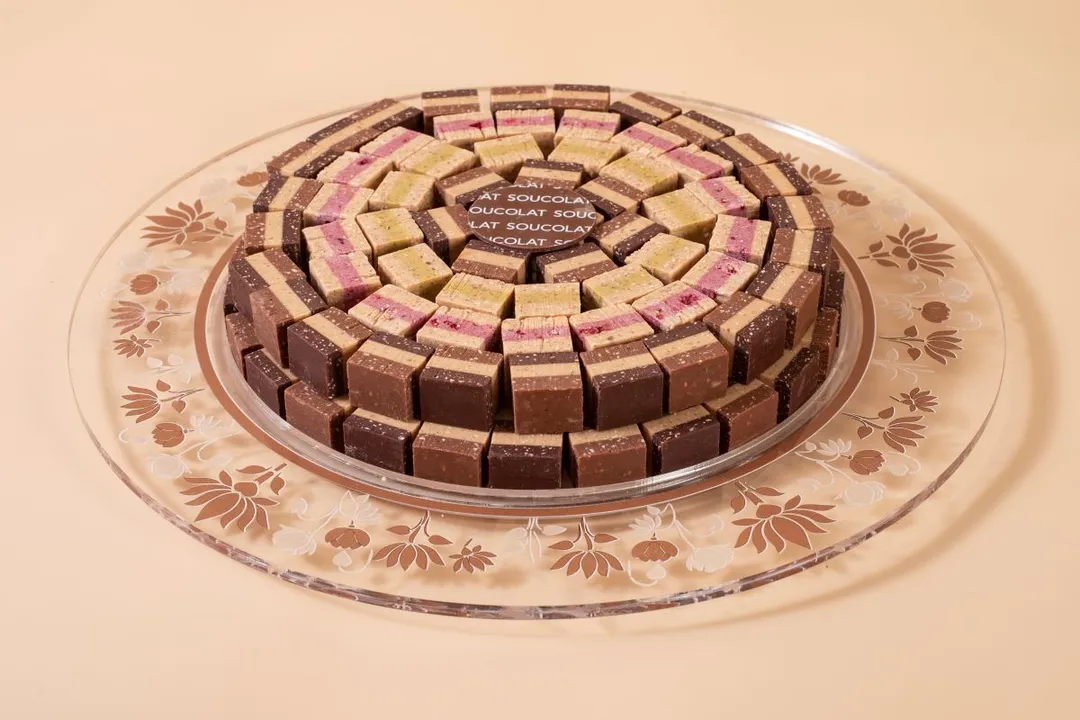 Jaipur Round Tray - Trio Mix