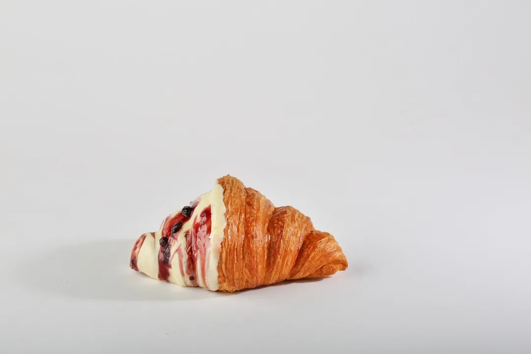 White Blueberry Croissant