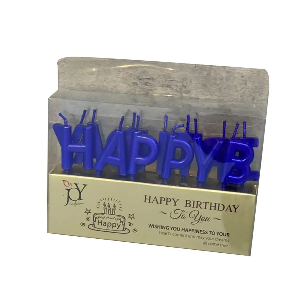 Joy HBD Candles