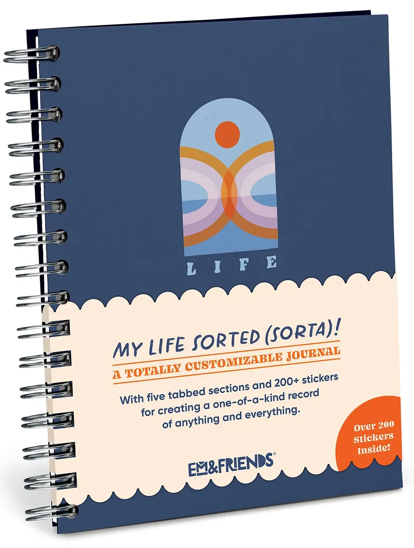 ms & Friends: My Life Sorted Tabbed Sticker Journal