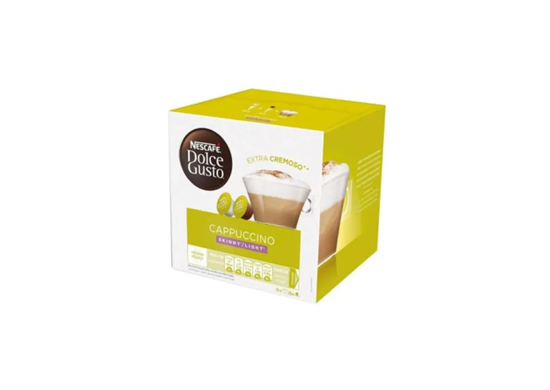 Nescafe Dolce Gusto Cappuccino Light Coffee Capsules Pack of 16