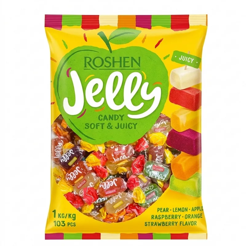 Roshen Sweet Fruit Mix Jelly 1kg