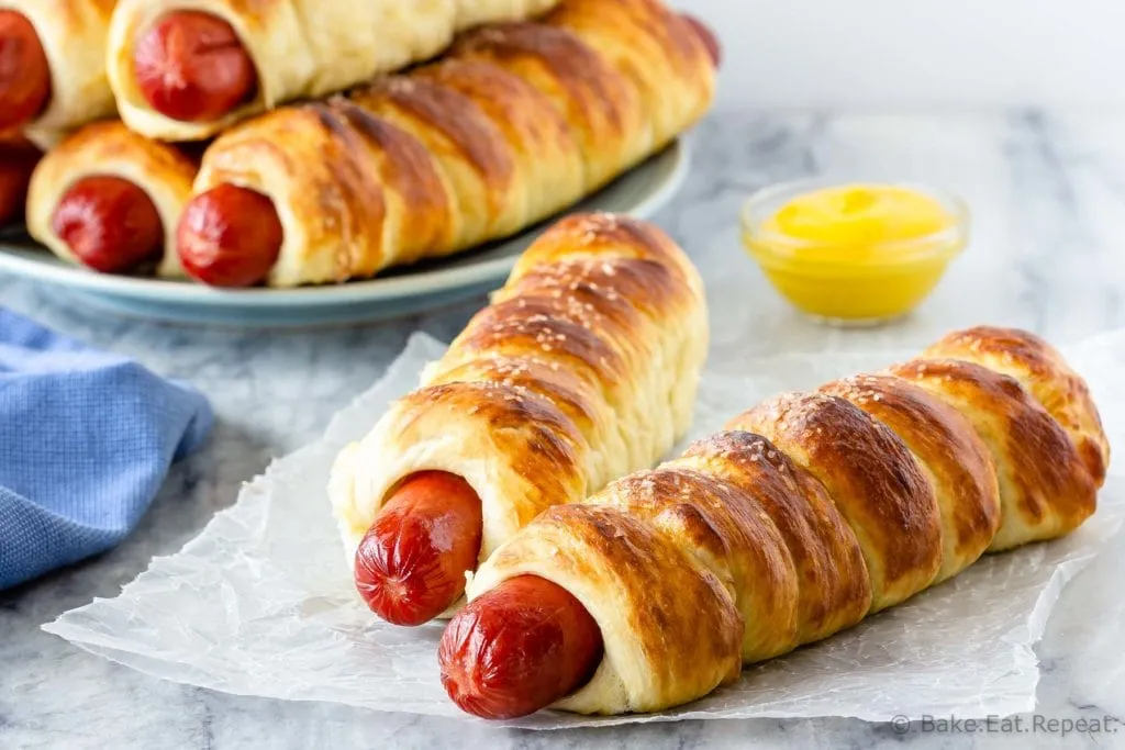 pretzels dog