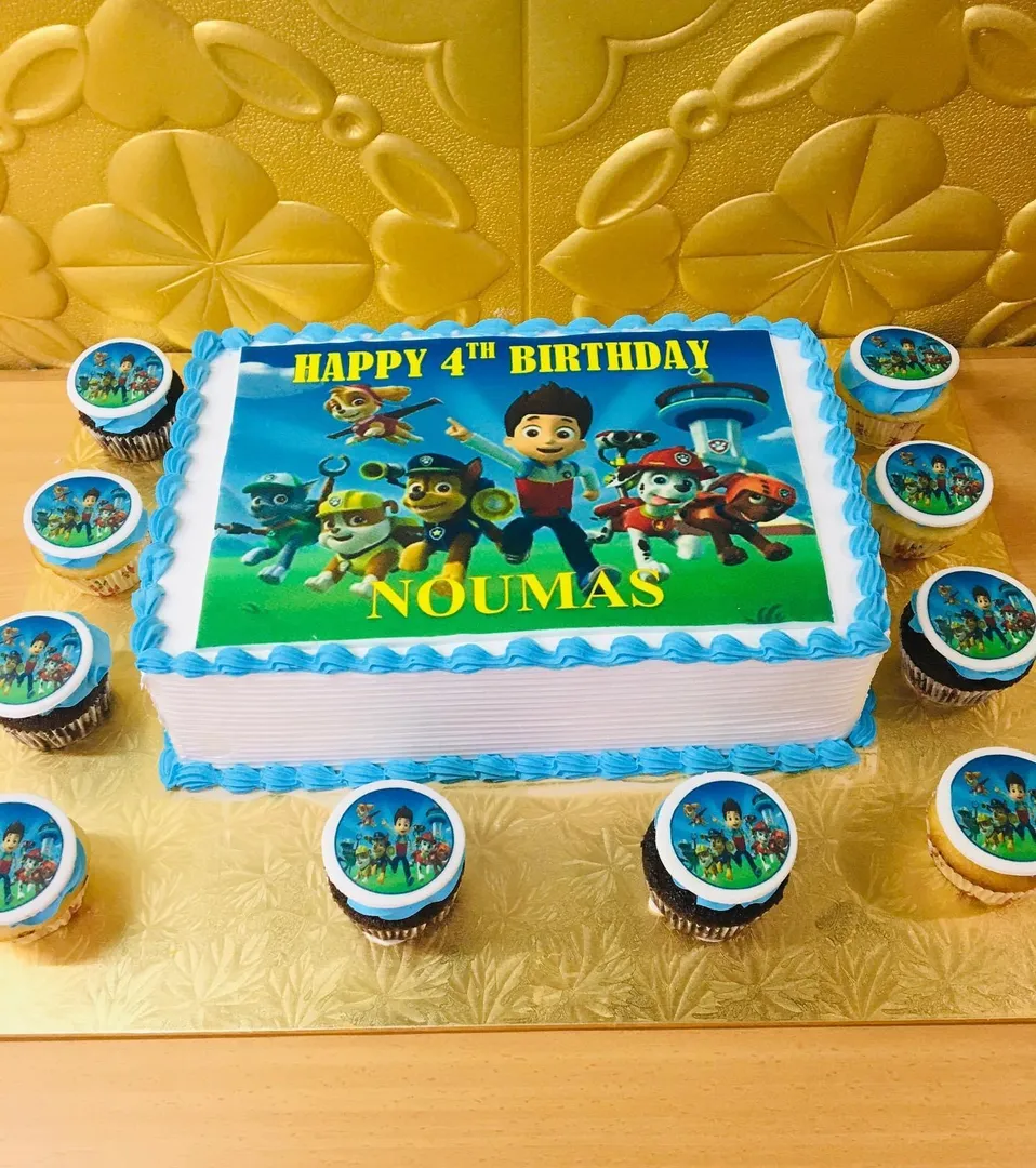 cupcake paw patrol