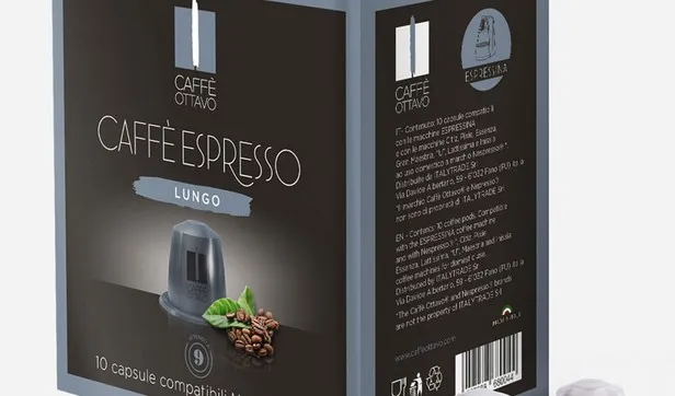 Caffe Ottavo Lungo 10 Caps 52Gm (Intensity 9)