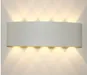 CLEVER LED Wall Lamp GRAY OUT 270x80x35mm