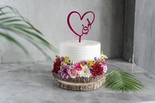 Garden Wood Cake .