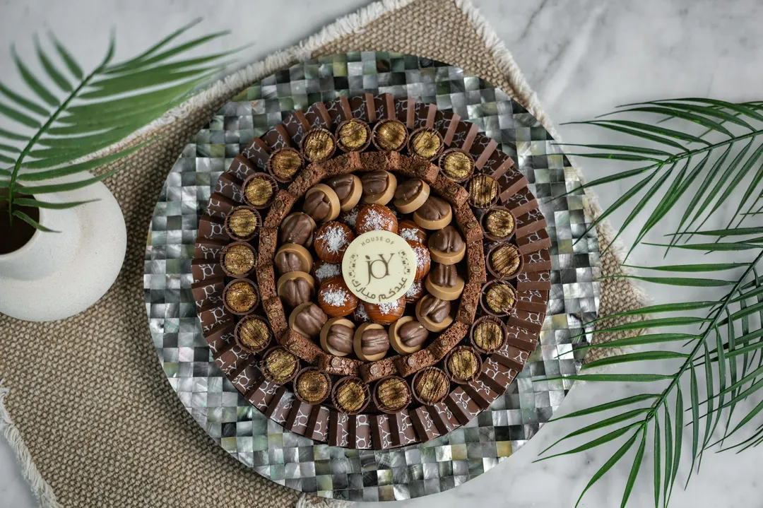 Round Mosaic Tray