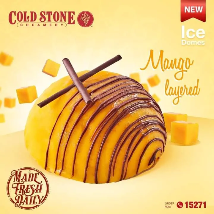 Mango layered dome
