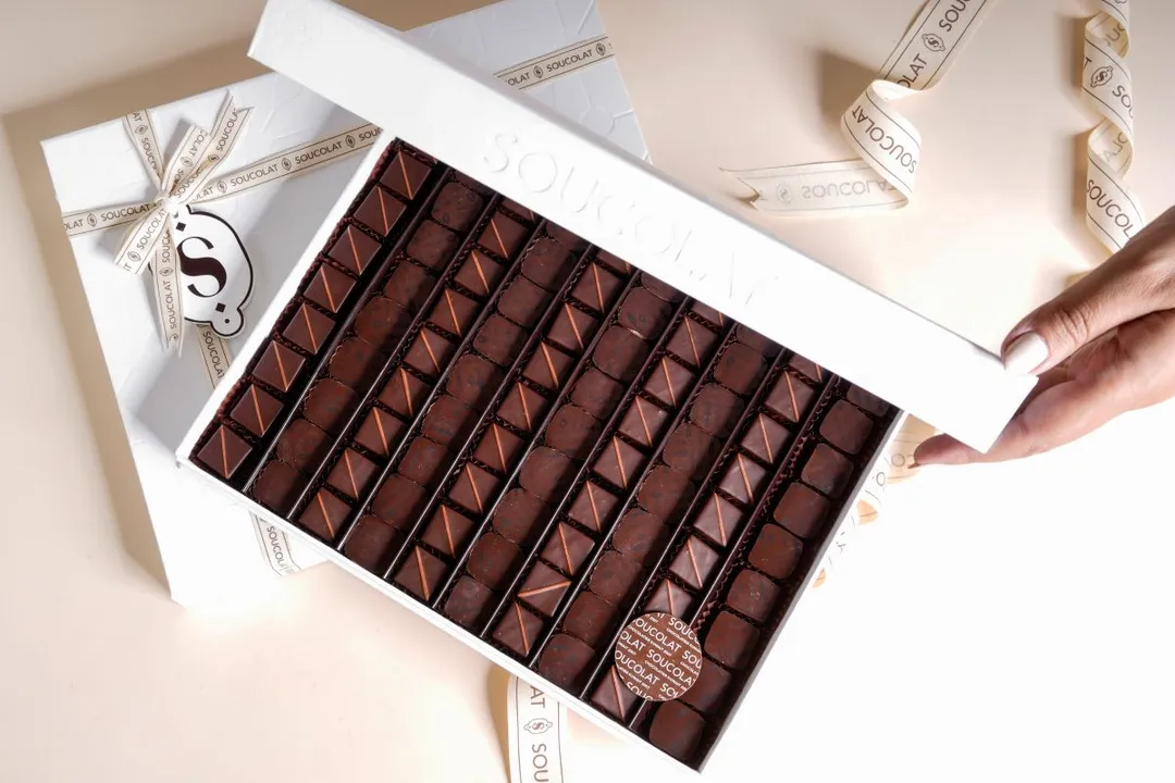 Mixed Dark Chocolate S Collection Box - 100 pcs