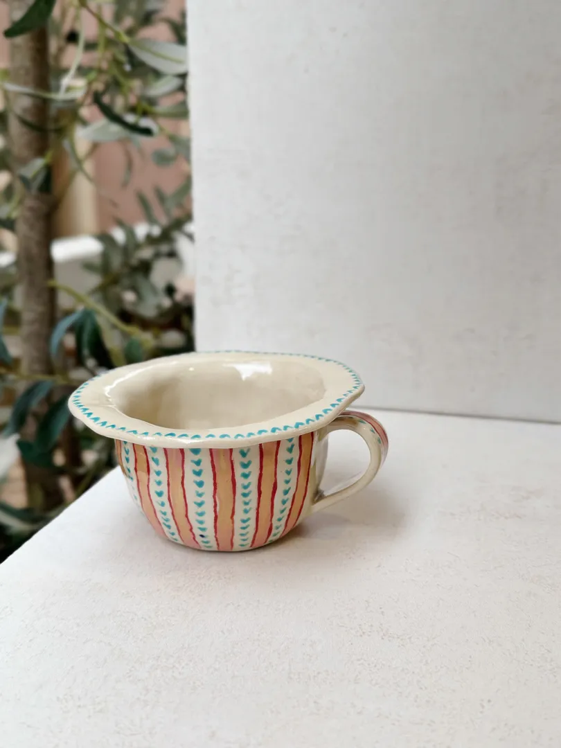 Love mug “pink blue”
