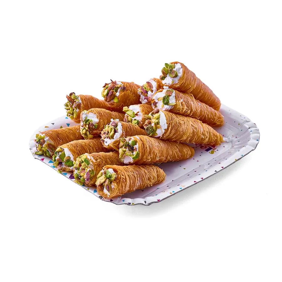 Kunafa Fingers With Cream