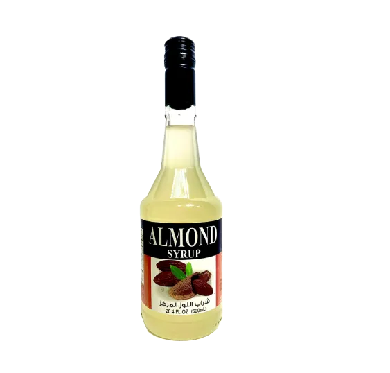Vegetable concentrated almond syrup 600ml