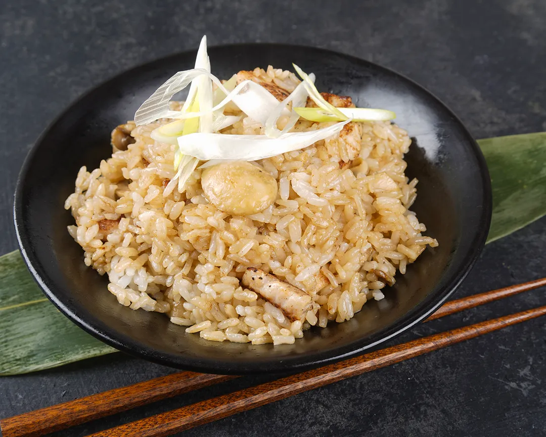 CHICKEN MUSHROOM FRIED RICE