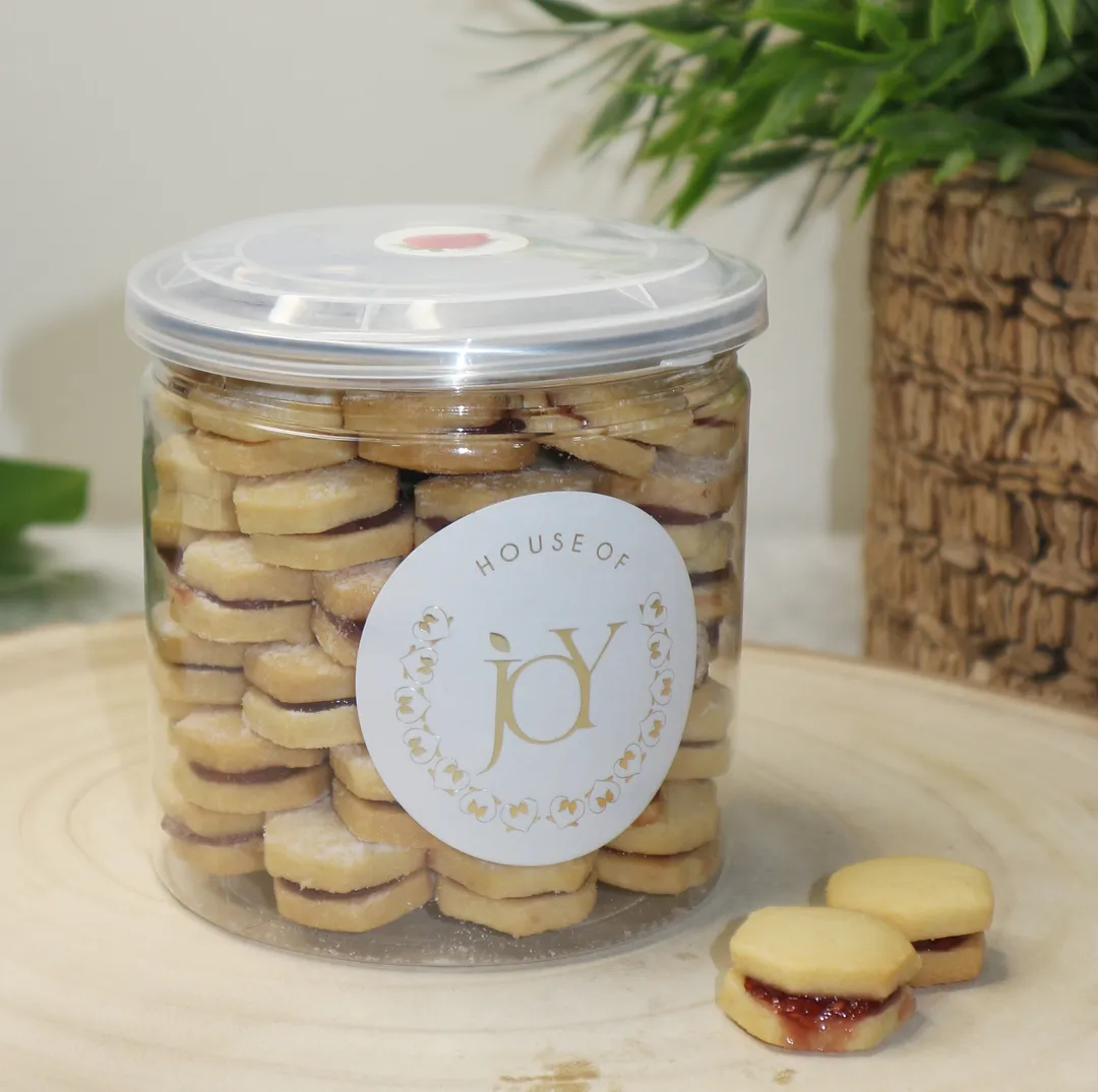 Strawberry Petitfour Jar