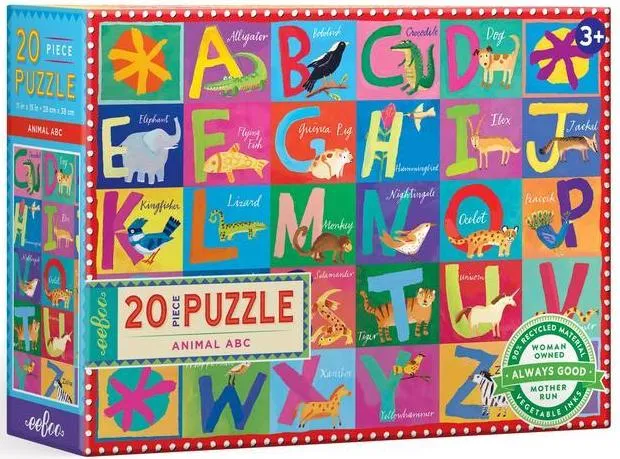 Animal ABC 20Pcs Big Puzzle