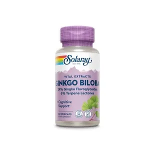 Solaray Ginkgo biloba 60mg, 60 cap