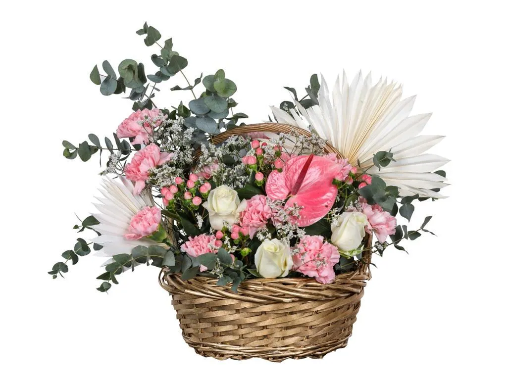 Classic gold basket