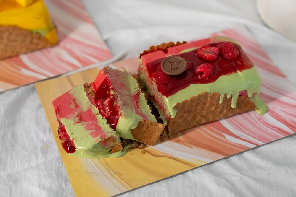 Raspberry Matcha