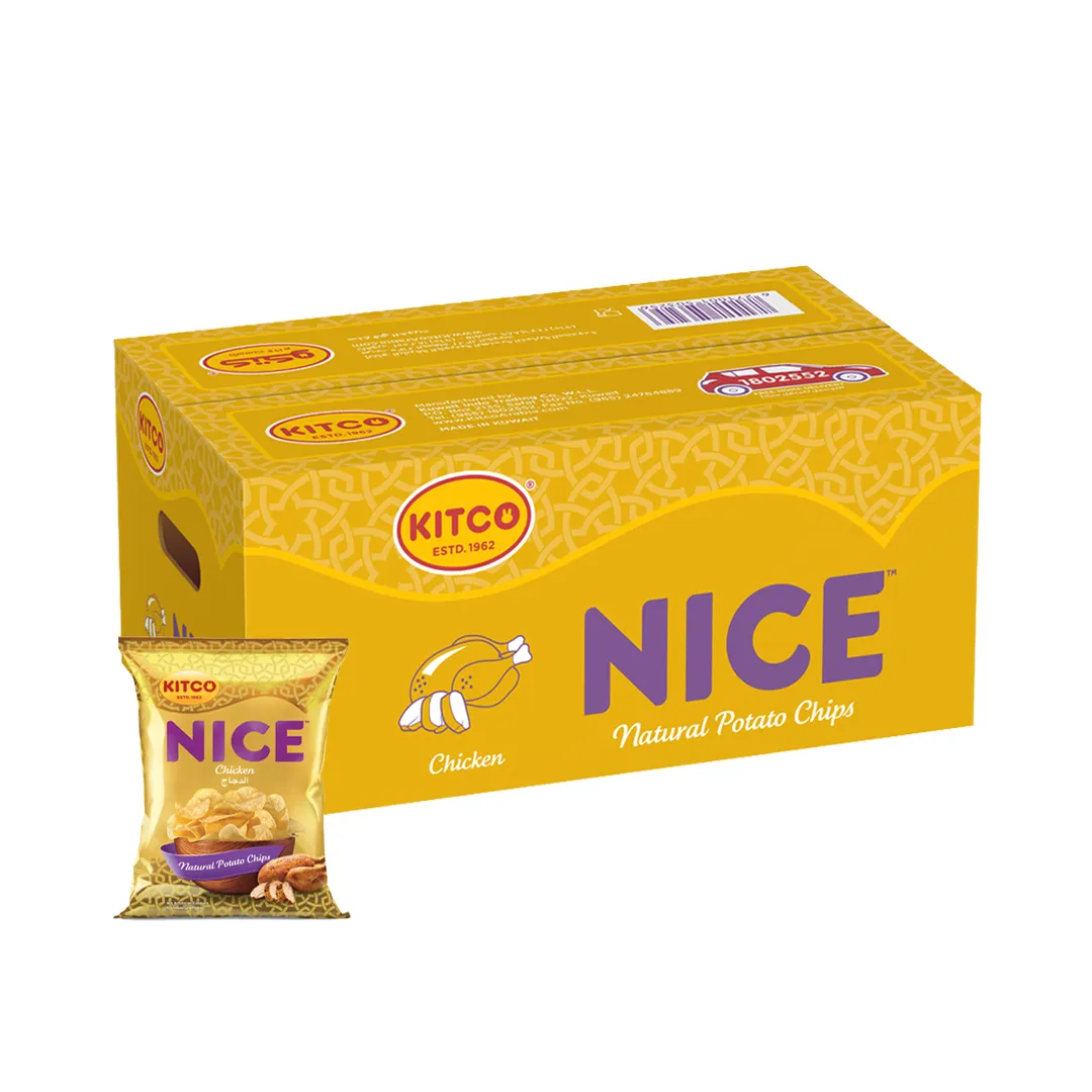 Kitco Nice Chicken Chips 42 Pieces x 26g