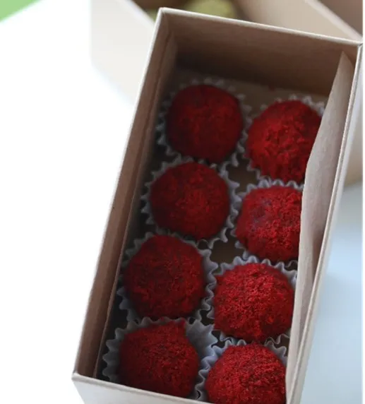 Red Velvet Truffles Balls