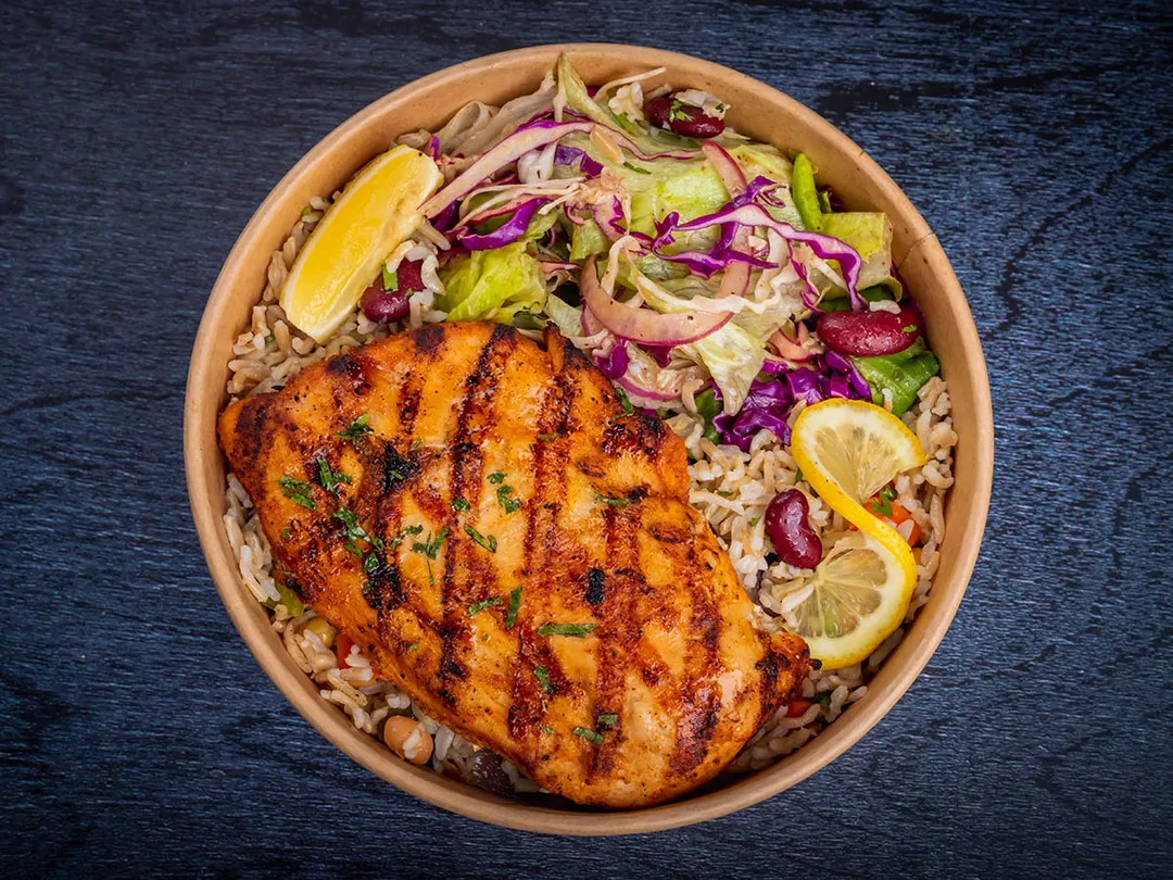 Grill Chicken Rice Bowl