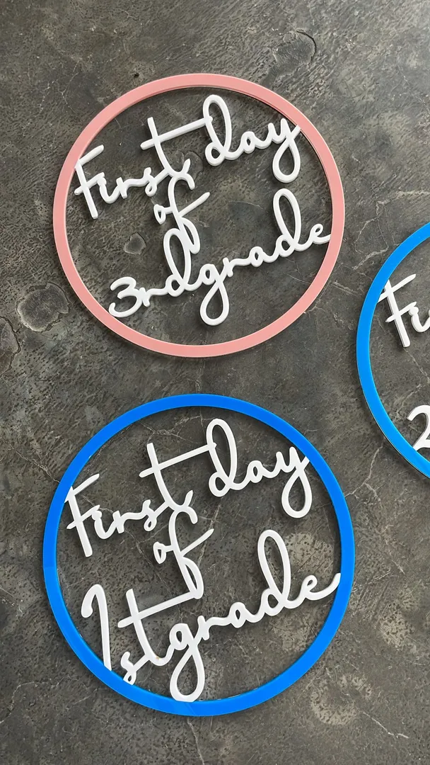 First Day of School Banner