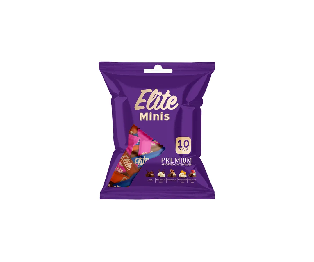 Elite Mini Wafer Assorted - 10 PCS