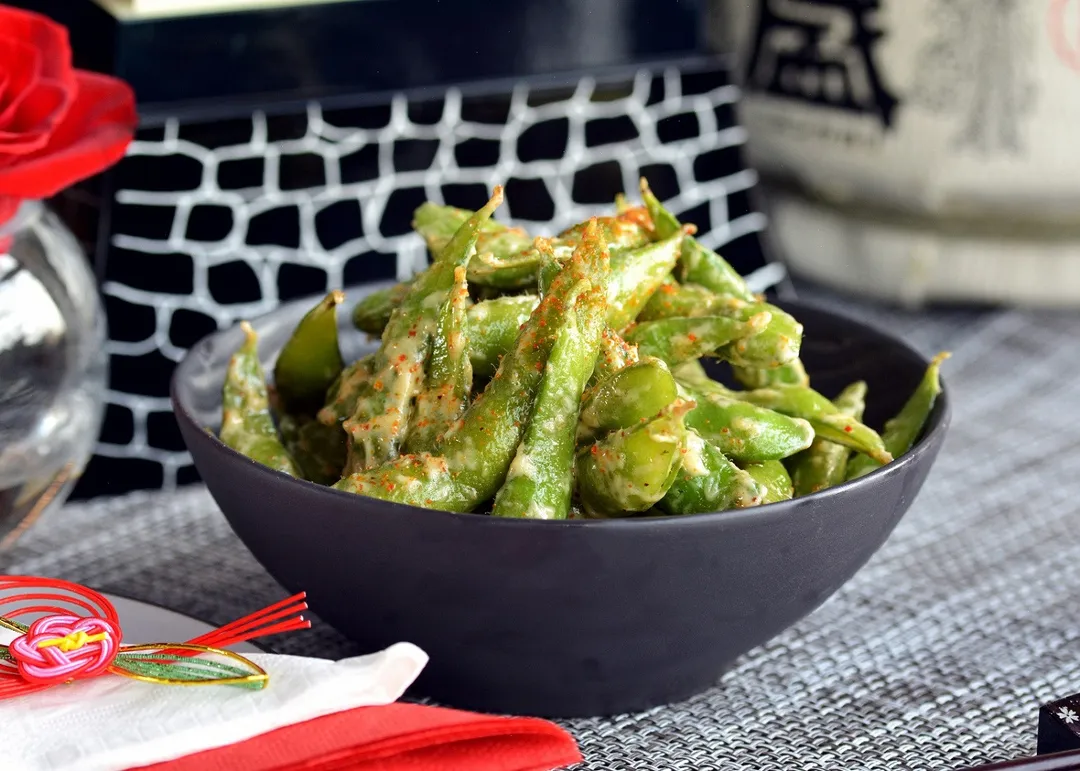 Edamame in Spicy Sauce
