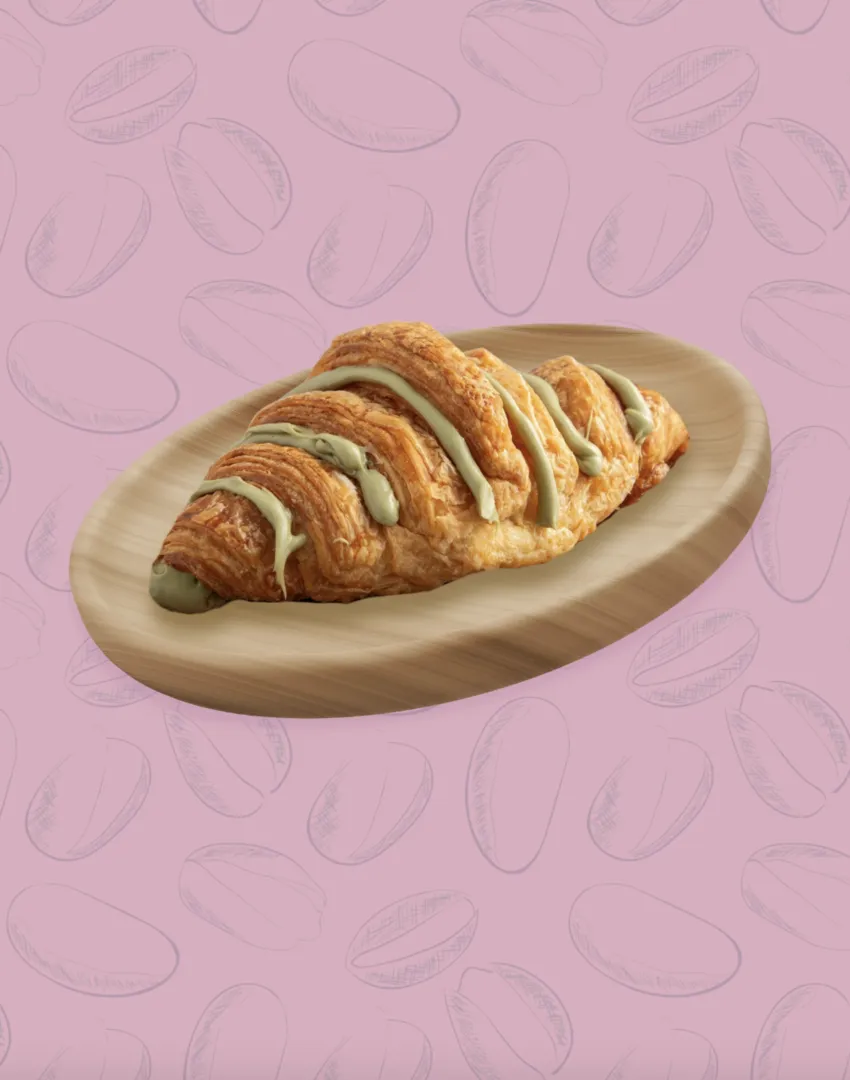 Pistachio croissant