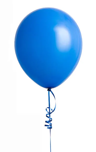 blue balloon