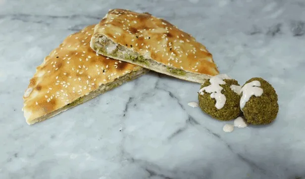 Falafel Tahini Fatayer