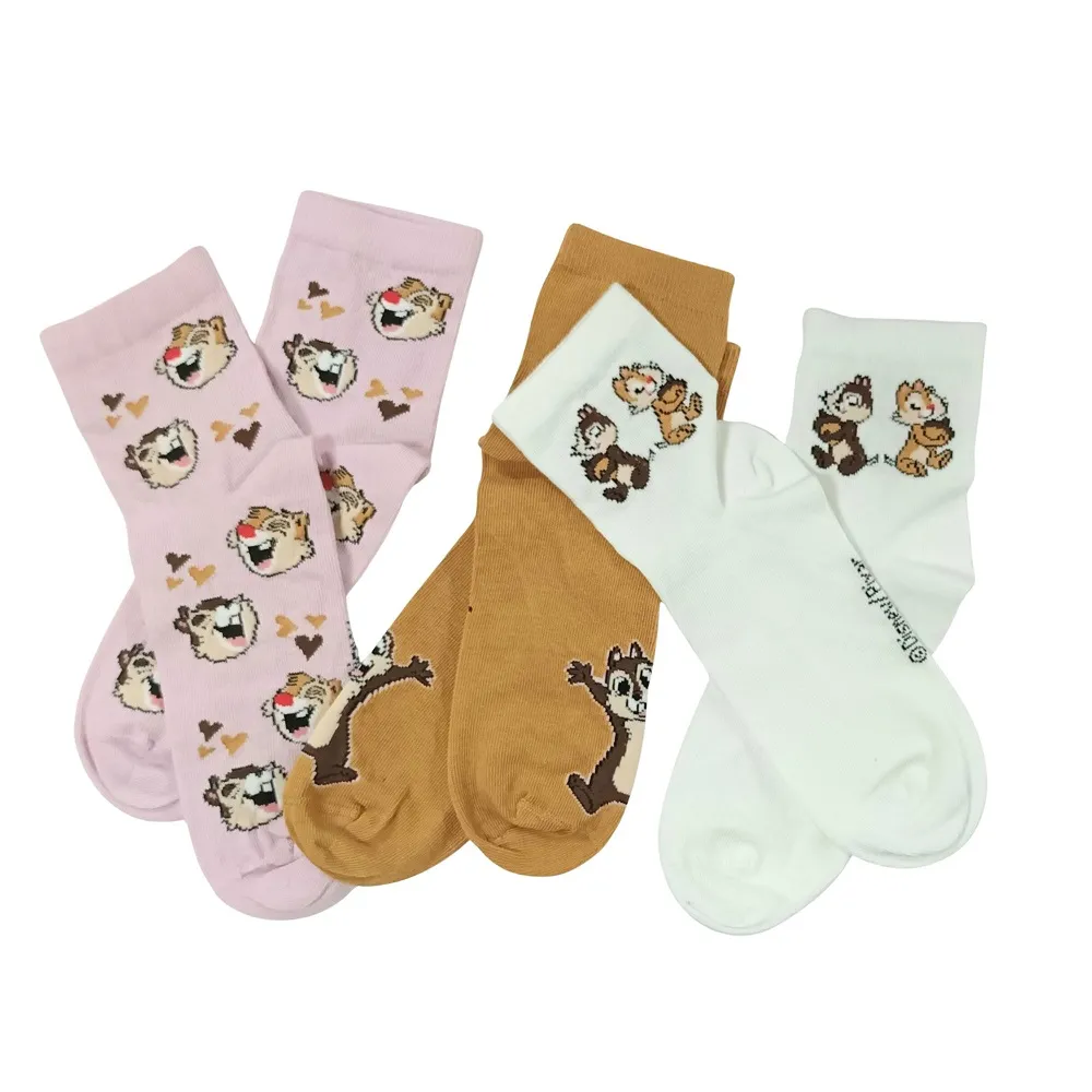 Disney Chip 'n' Dale 3 Pairs Long Socks