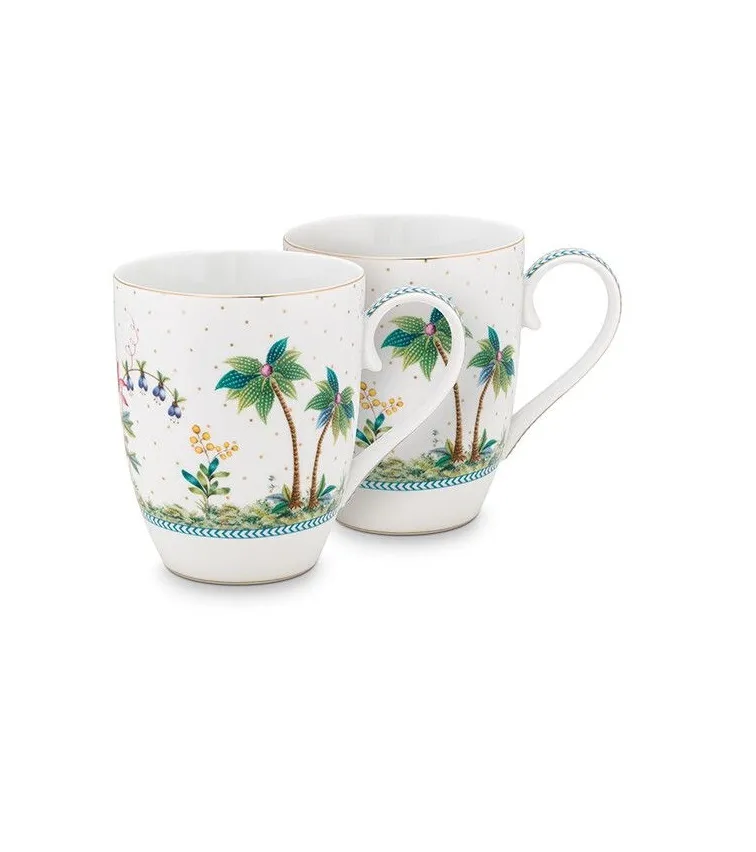 Tropical 2 Large Mugs