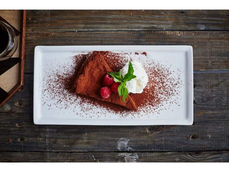 Turkish Coffee Cake Slice