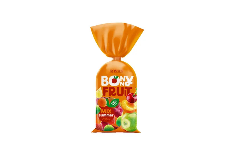 Roshen Jelly Candies "BONNY-FRUIT" Summer Mix 200g