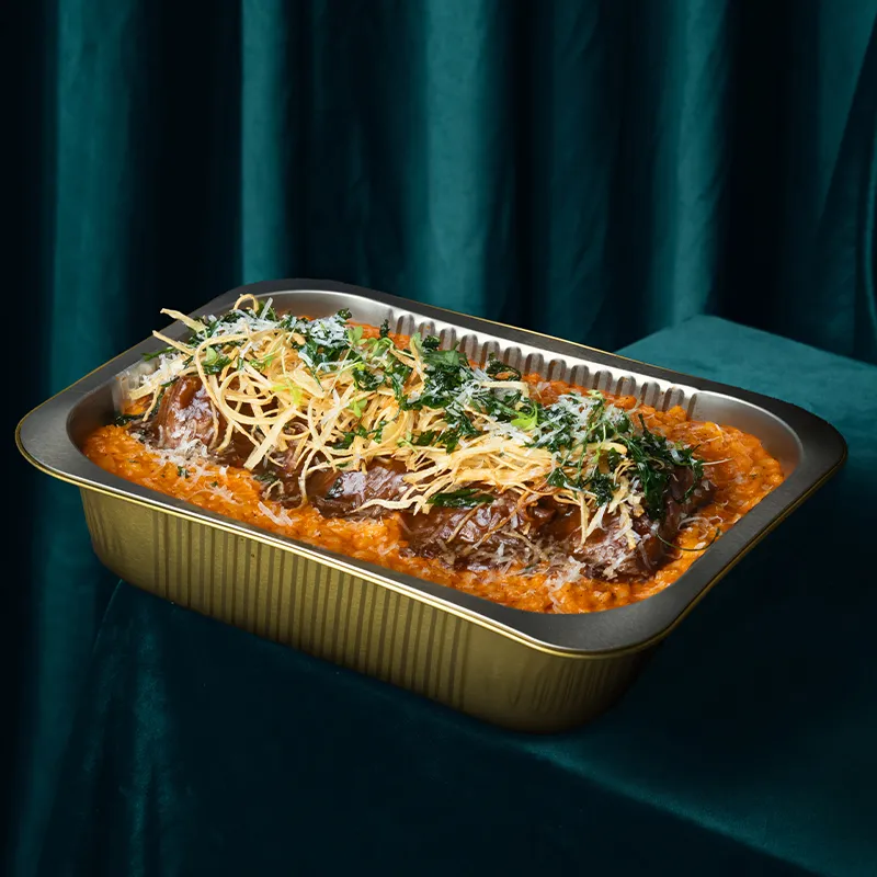 Sous Vide Short Rib Risotto Gathering